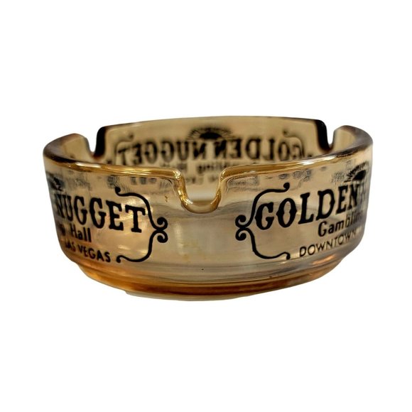 Vintage Golden Nugget Gambling Hall Las Vegas Ashtray - Picture 4 of 7